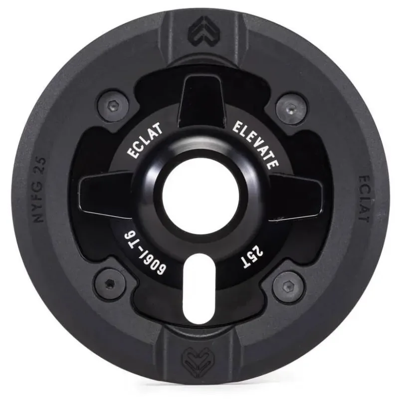 Eclat Elevate Guard BMX Převodníky (Černá|25T)