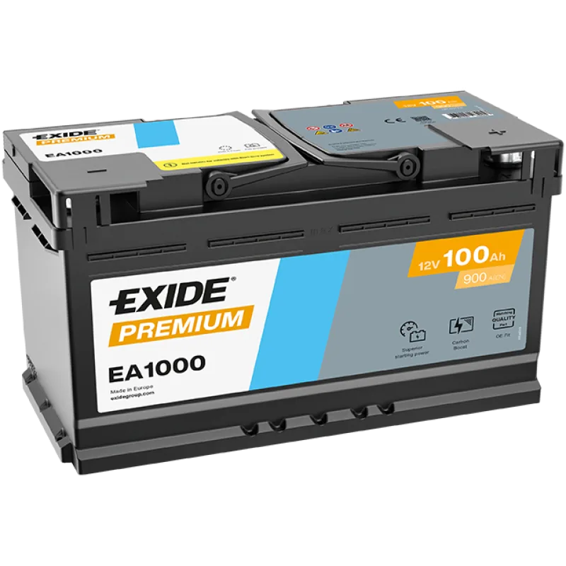 Exide - Autobatéria Premium 12V 100Ah 900A P+