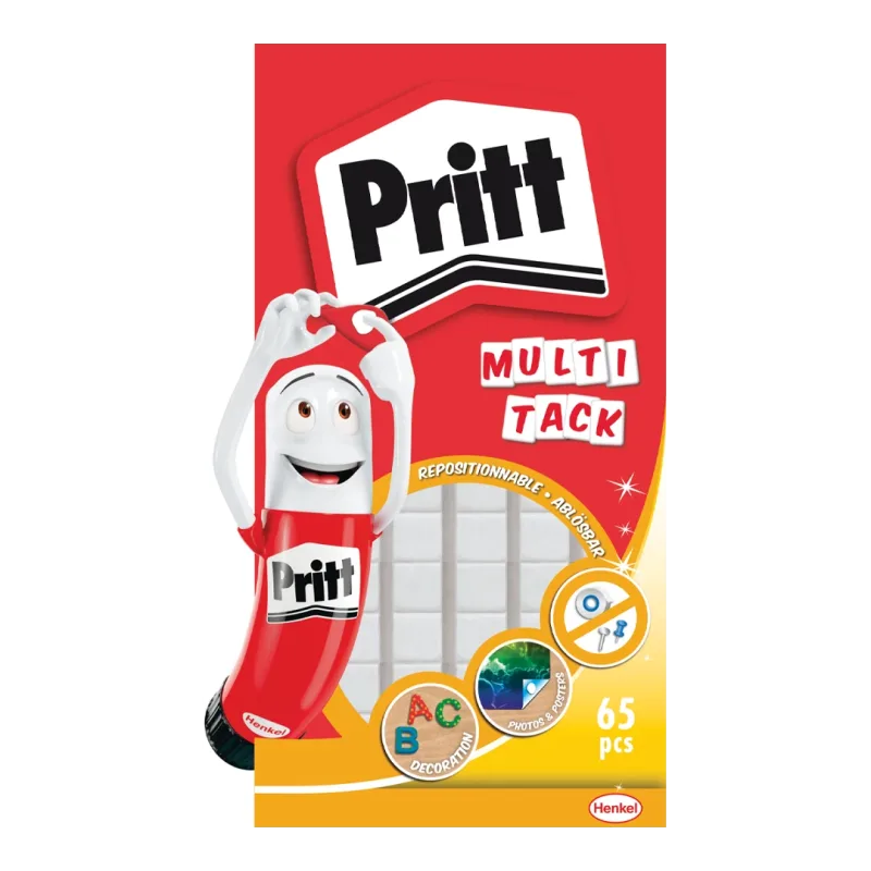 Pritt – lepiaca guma Fix-It, 35 g, biela, 65 ks