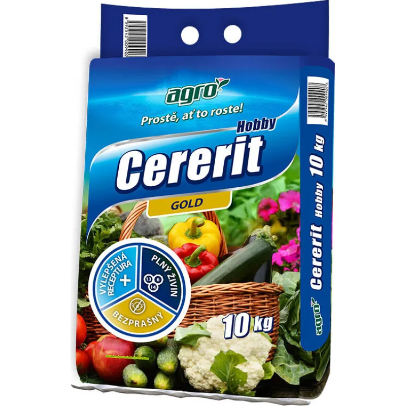AGRO Cererit Hobby GOLD 10 kg kompaktované hnojivo | Zafido.sk