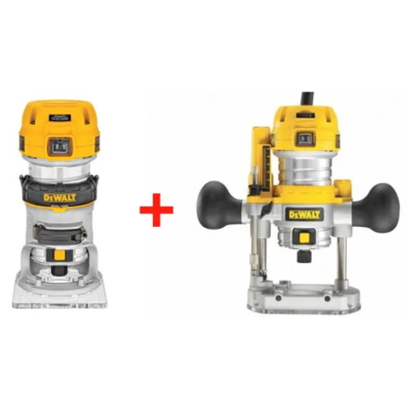 Frézka ohraňovacia + ponorná DeWALT D26204K