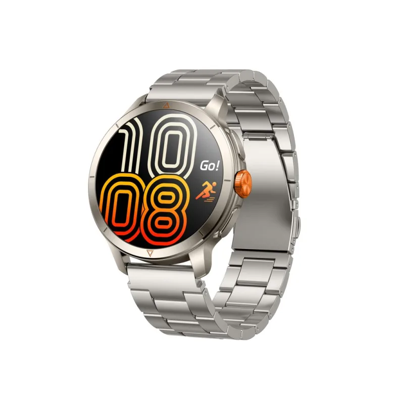 ARMODD Silentwatch 8 Pro GPS titánová s kovovým reminekom + silikonový remienok