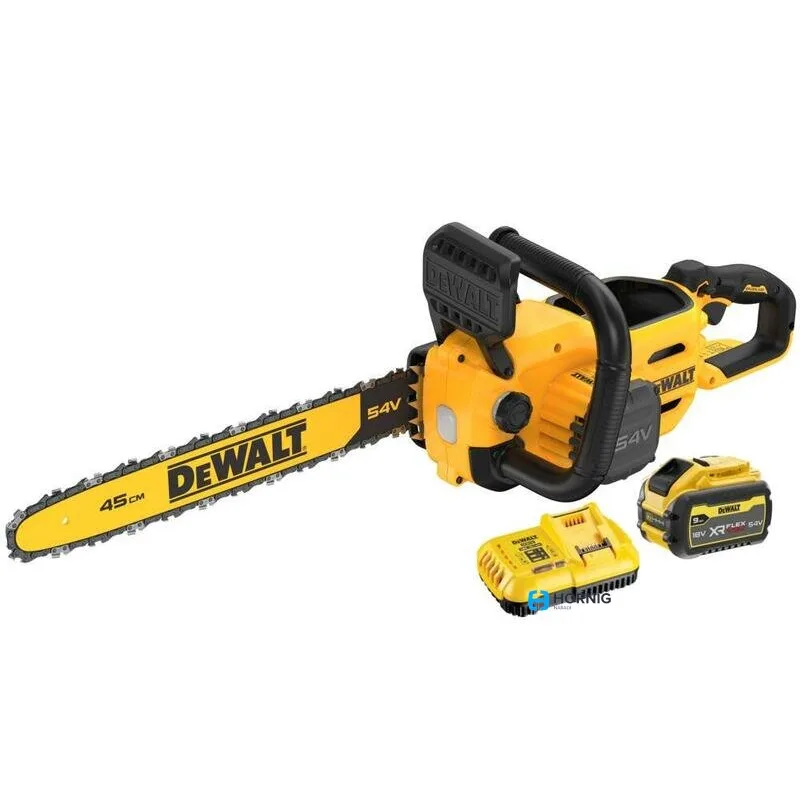 DeWalt DCMCS574X1 aku řetězová pila 54V/9Ah FLEXVOLT, (2000W), lišta 45cm OREGON