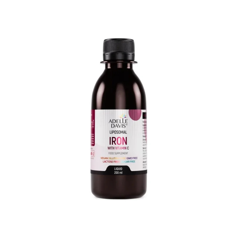 Adelle Davis Lipozomálne ŽELEZO s vitamínom C 200 ml