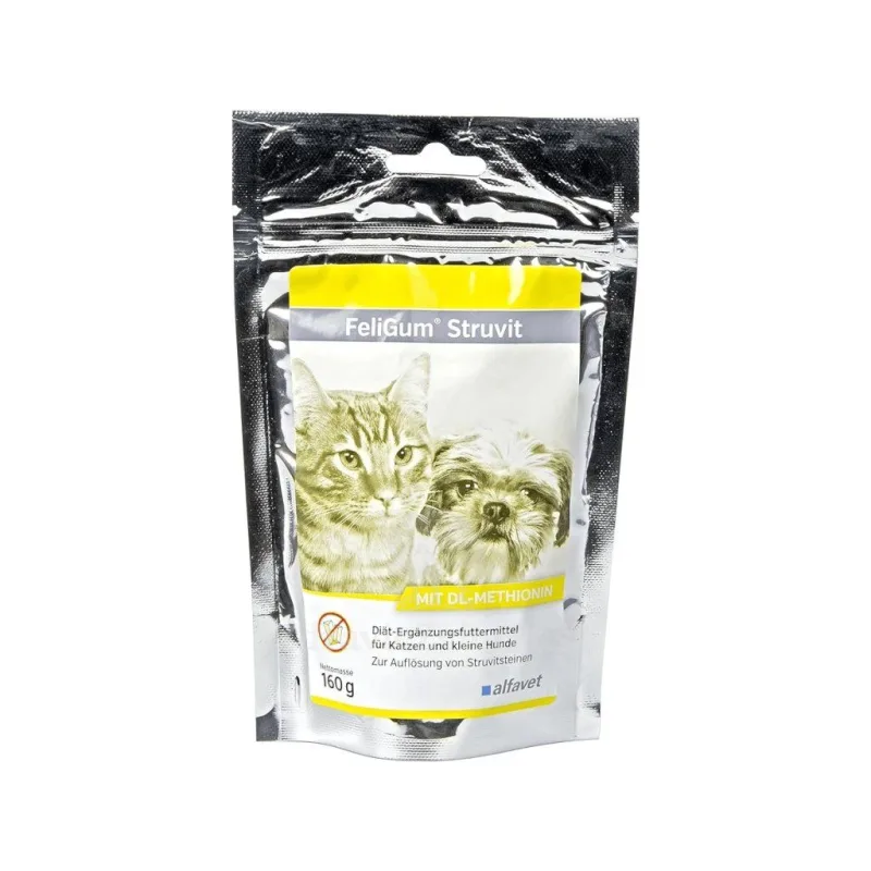 Alfavet FeliGum Struvit žuvacie tbl. 160 g (80 ks)