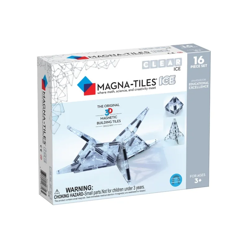 Magna-Tiles Magnetická stavebnica Ice 16 dielov