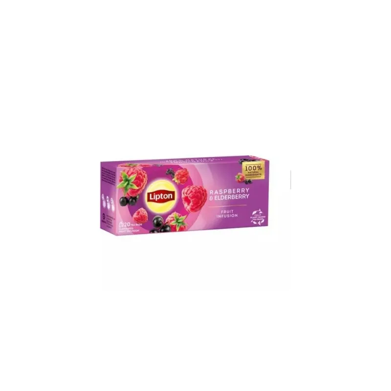 Lipton fruit infusion maliny a elderberry @ 20x1, 6g