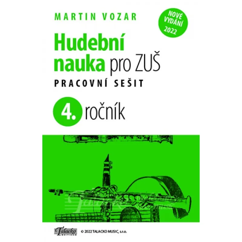 Hudobná náuka pre ZUŠ 4. ročník - nové vydanie