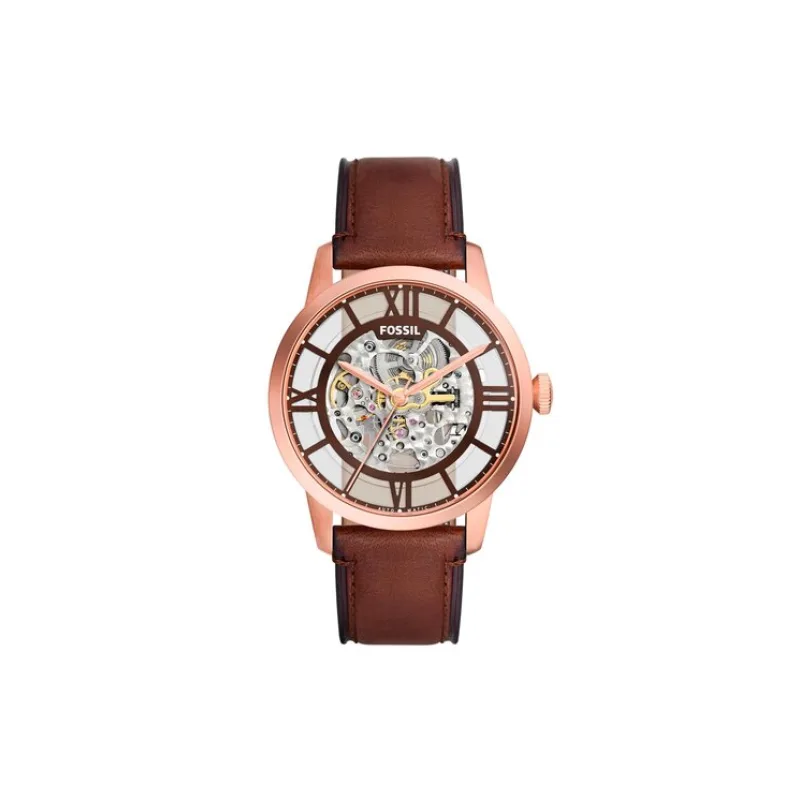 Hodinky Fossil Townsman ME3259 Hnedá