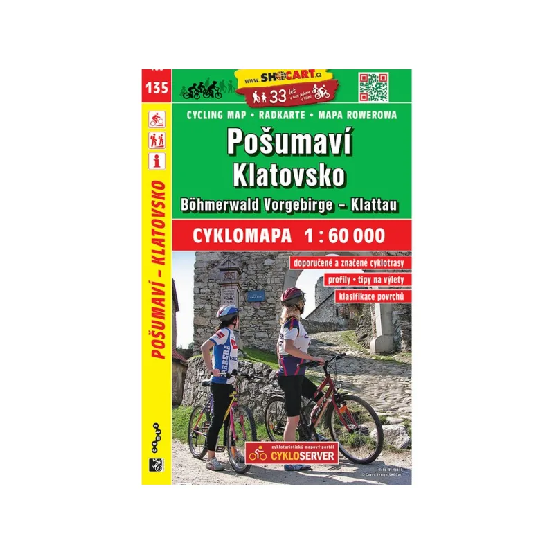 135 Pošumaví, Klatovsko1 : 60 000