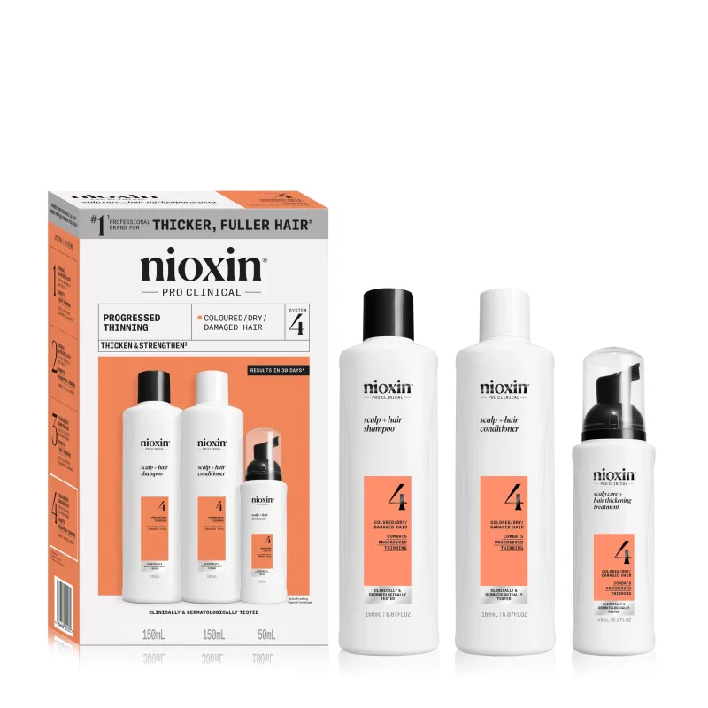 Nioxin System 4 Trial Kit 2x150+40 ml