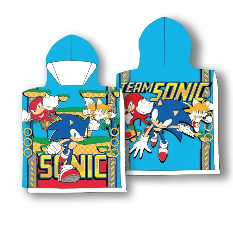 Plážové pončo Sonic team