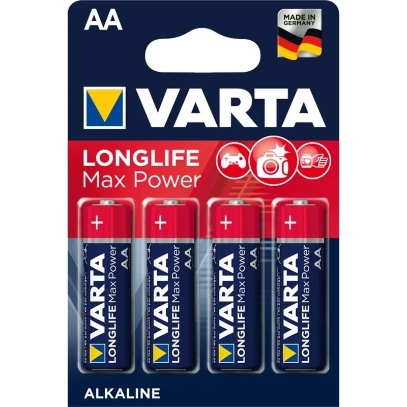 Varta Max Tech LR06 Max Power alkalická batéria 4ks