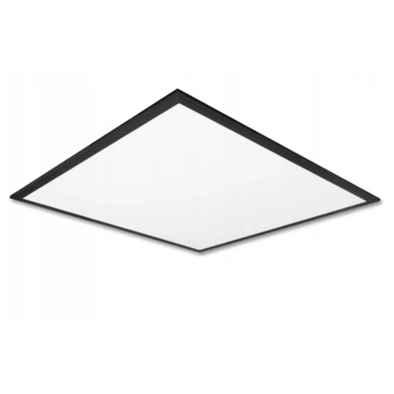 LED panel čierny 60 x 60cm - 50W - 4700Lm - neutrálna biela