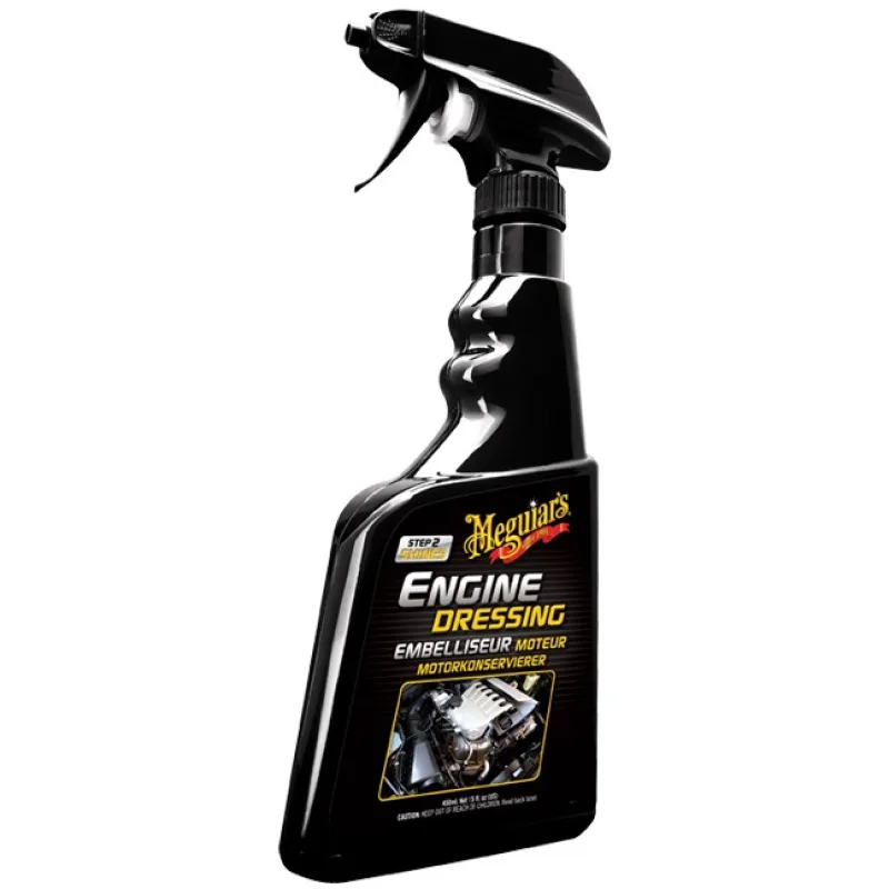 Ochrana a lesk na motorové diely - Meguiar's Engine Dressing - 450 ml