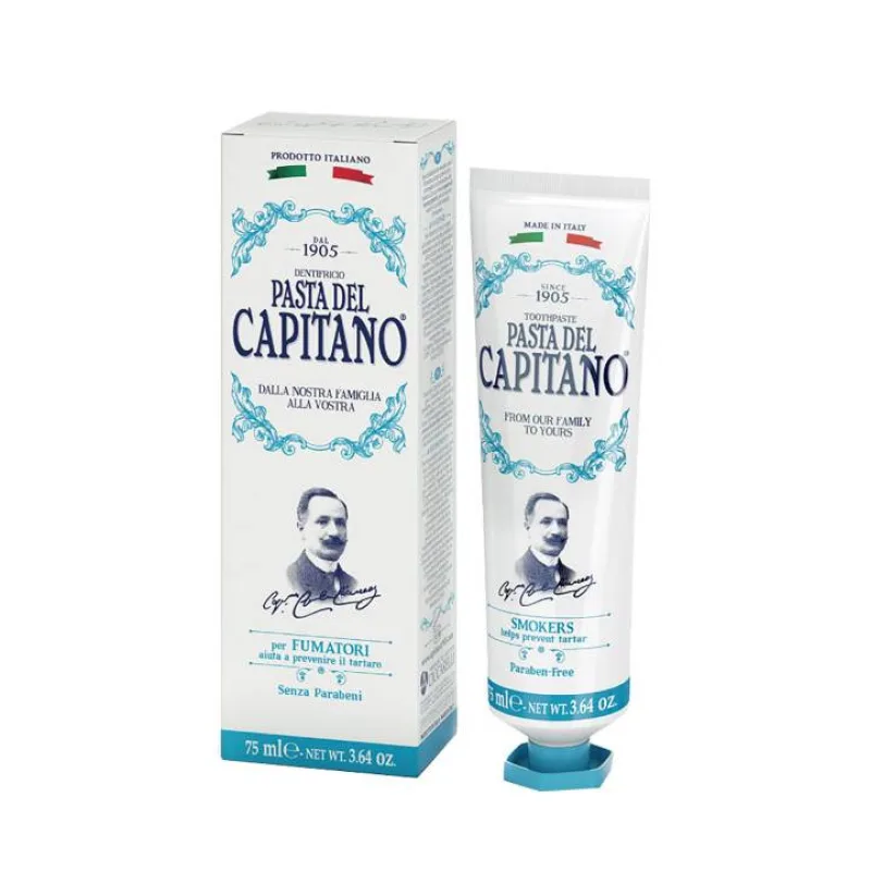 Pasta del Capitano Smokers zubná pasta 75 ml
