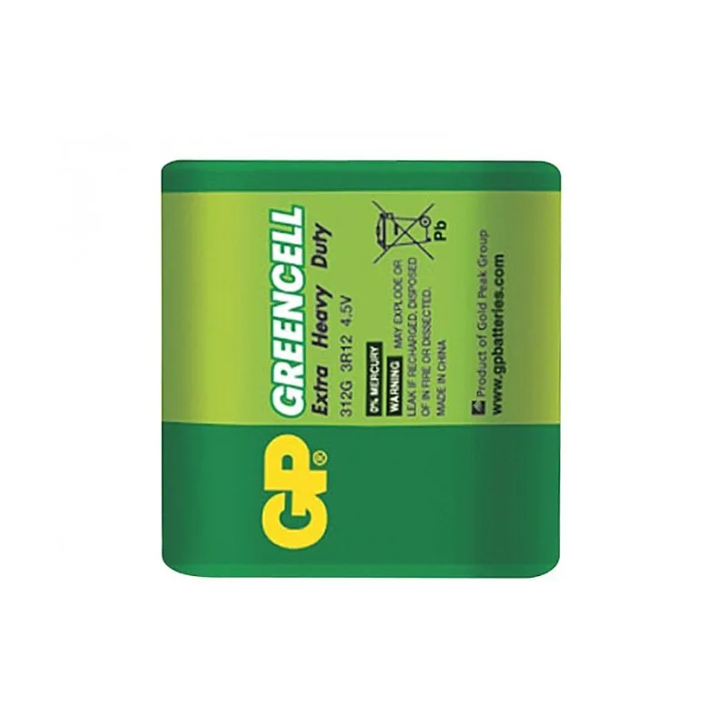 Batéria GP Greencell 4,5V plochá fólia | VOLT.sk