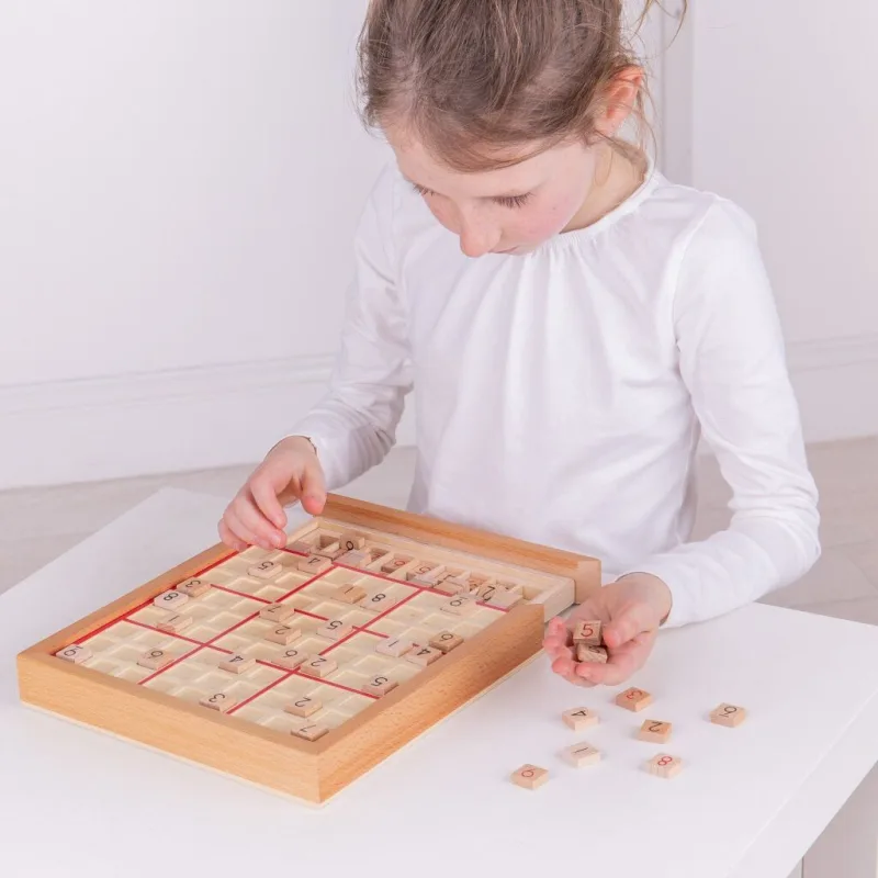 Bigjigs Toys Drevené sudoku – náhľad 4