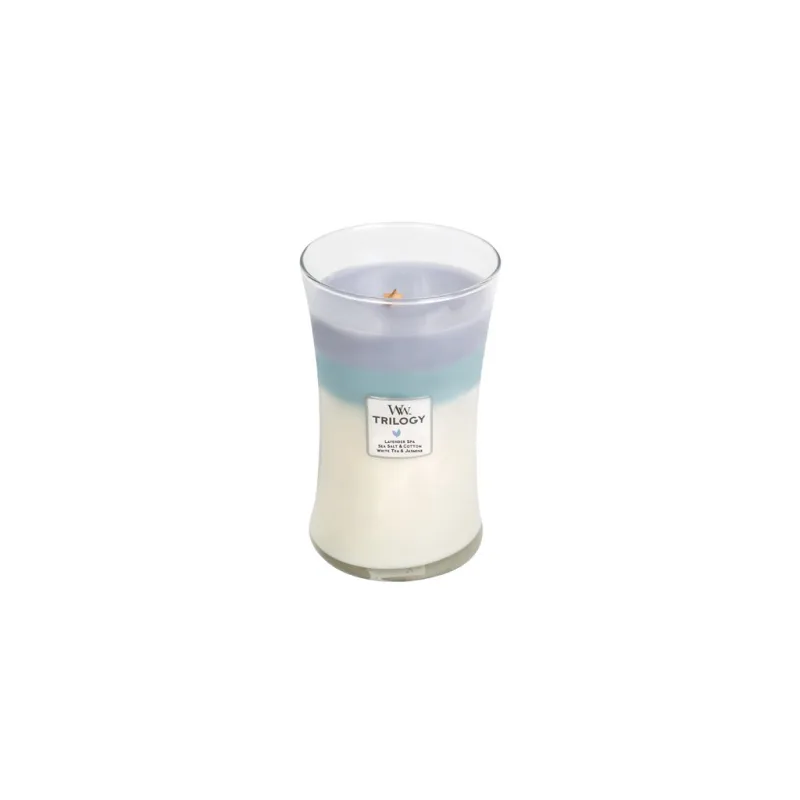 Svíčka Trilogy WoodWick 609.5 g Uklidňující zátiší