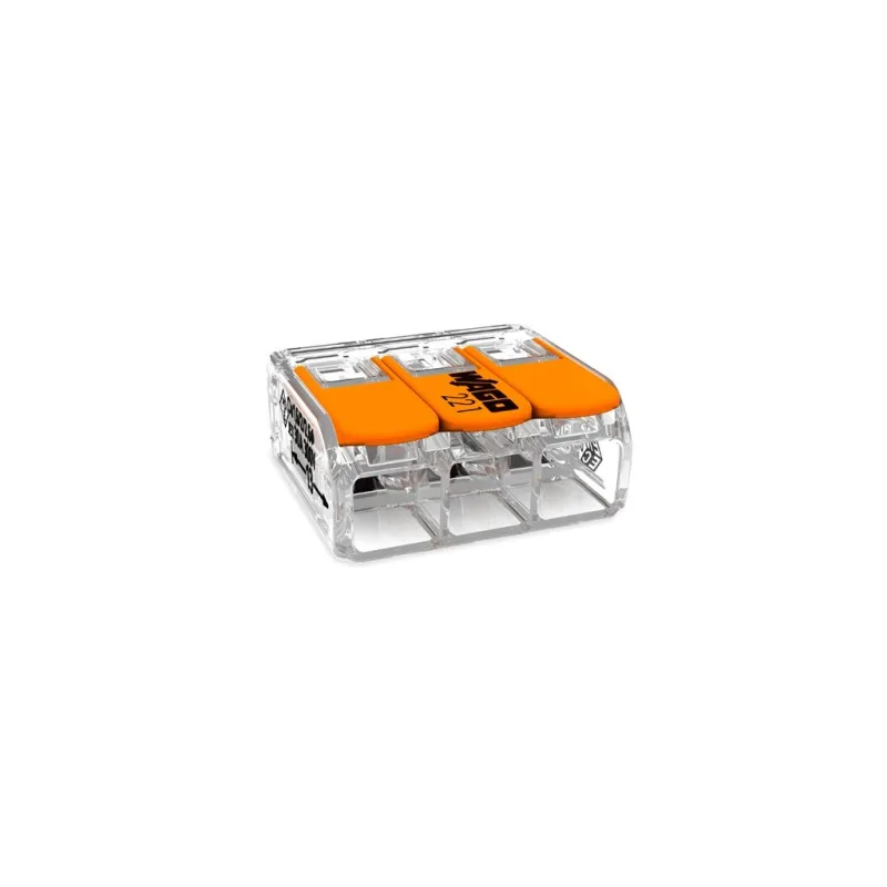 221-613 rýchlospojka pre 3x0,5-6 mm vodič WAGO