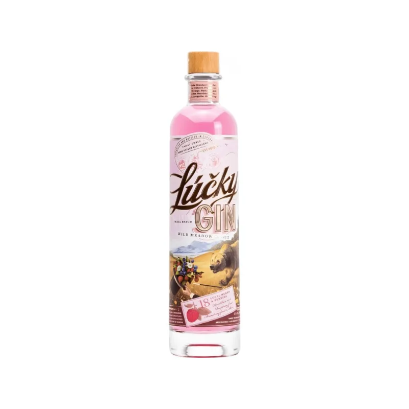 Lúčky Gin Pink 0,7l 37,5%
