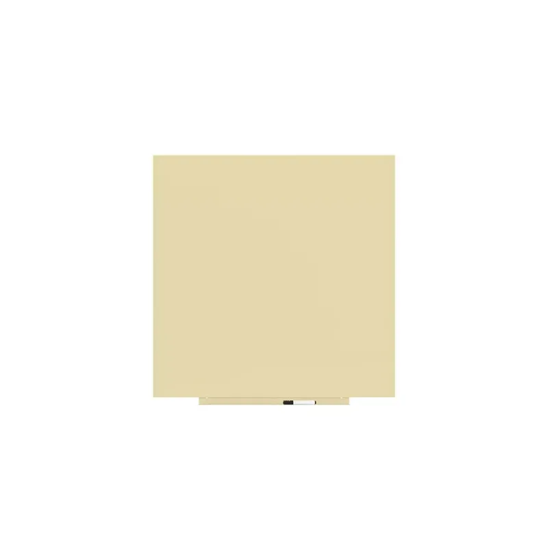 Magnetická tabuľa Rocada Skin Colour 6425R-1015, bezrámová, 100x100 cm, lakovaná, slonová kosť RAL 1015