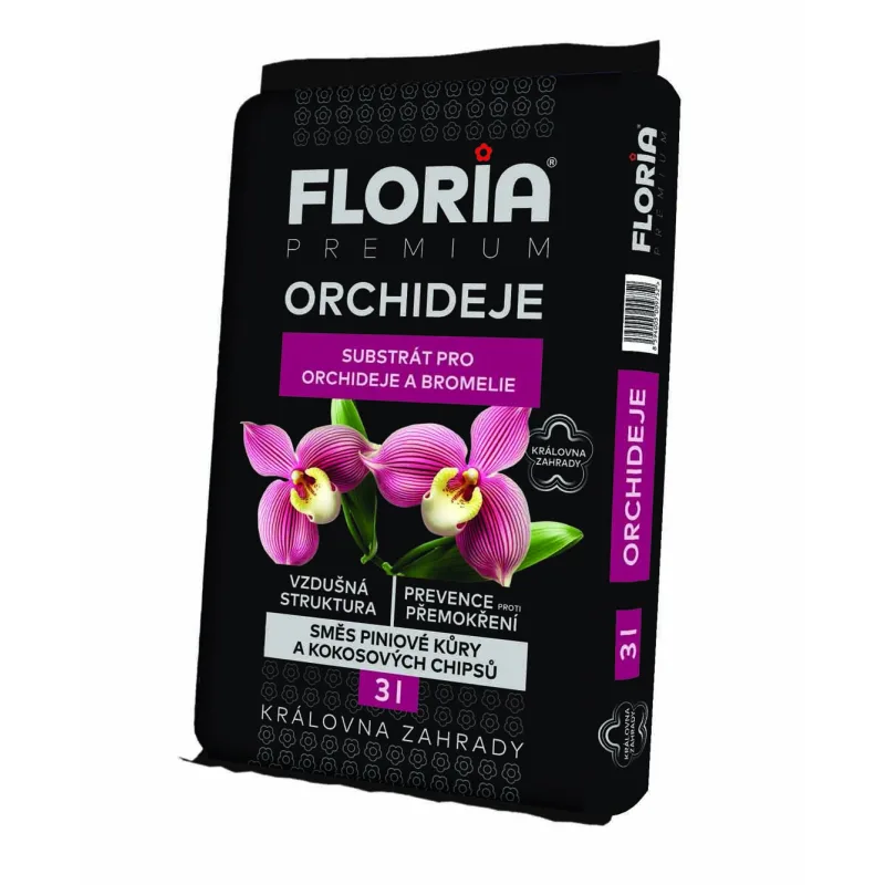 FLORIA PREMIUM Substrát pre orchidey 3 l