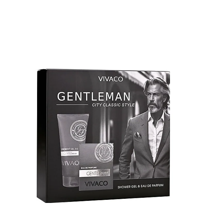 VIVACO Dárková kazeta pánské kosmetiky GENTLEMAN