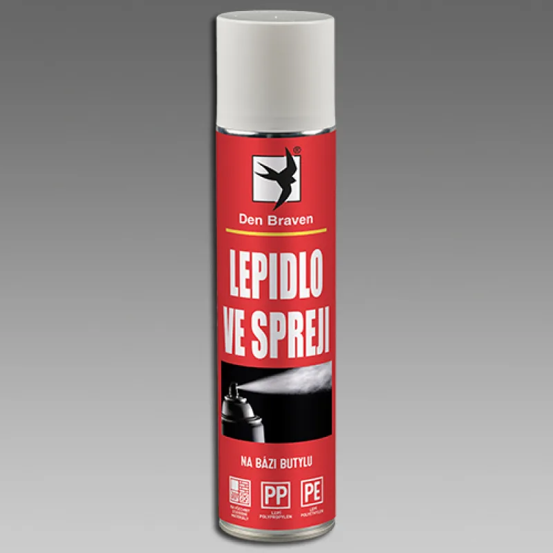 Lepidlo v spreji na báze butylu RED LINE 400ml