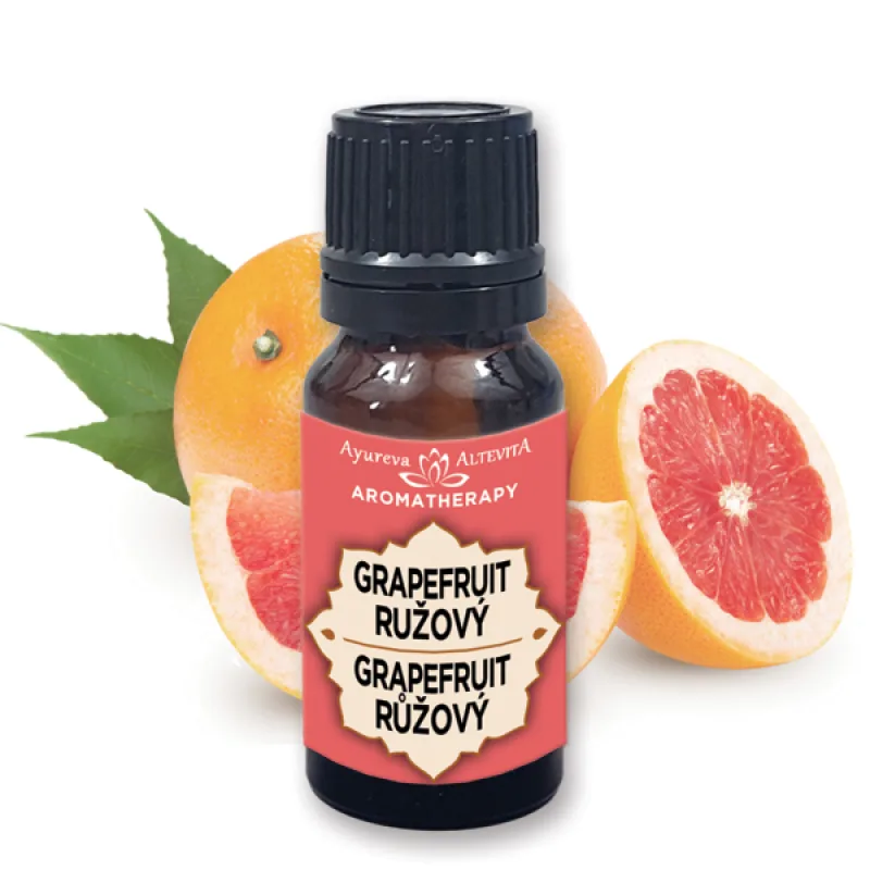 100% esenciálny olej - grapefruit ALTEVITA 10 ml