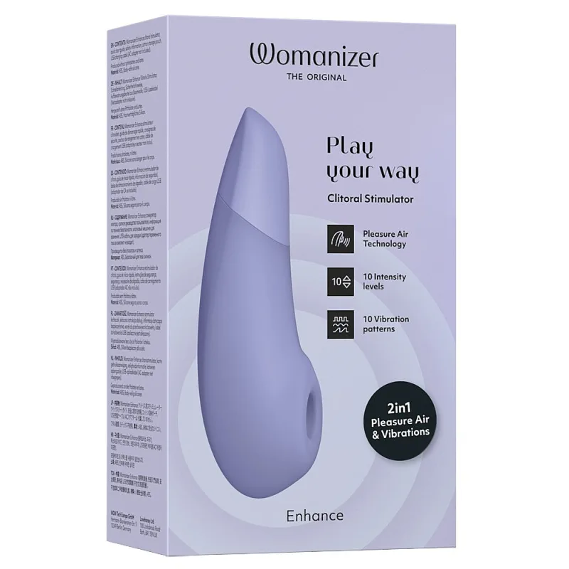 Womanizer Enhance (Purple), clitoral pulsator