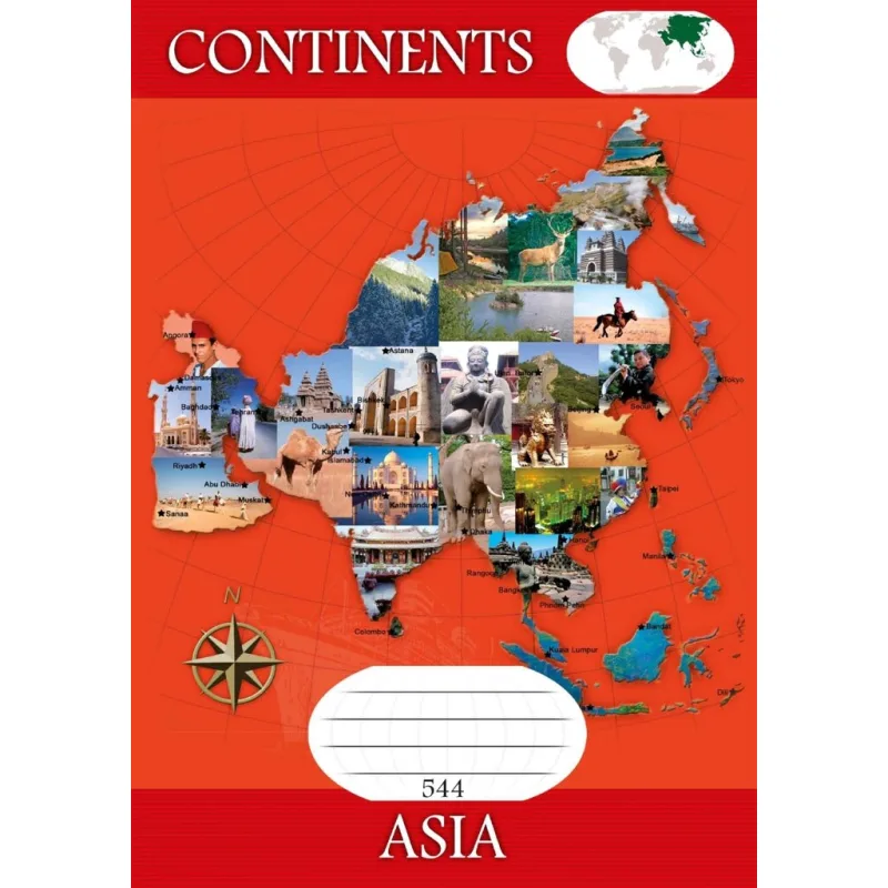 544-es A5 vonalas füzet 40 lapos