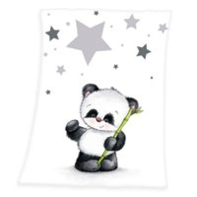 Herding Detská deka Panda star 75x100 cm