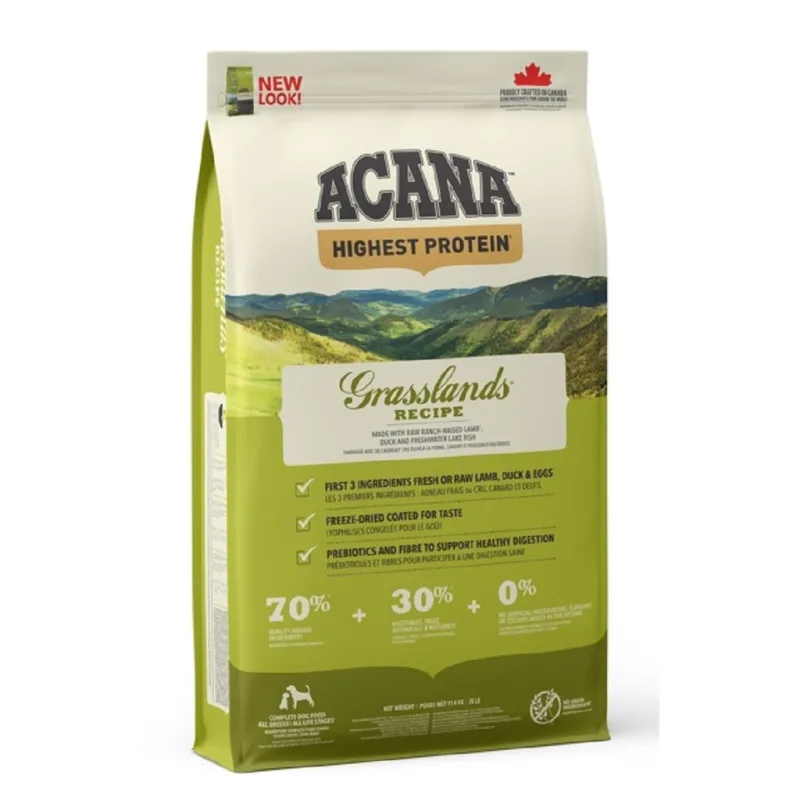 ACANA Regionals Dog Grasslands 11,4 kg  Registrace = sleva