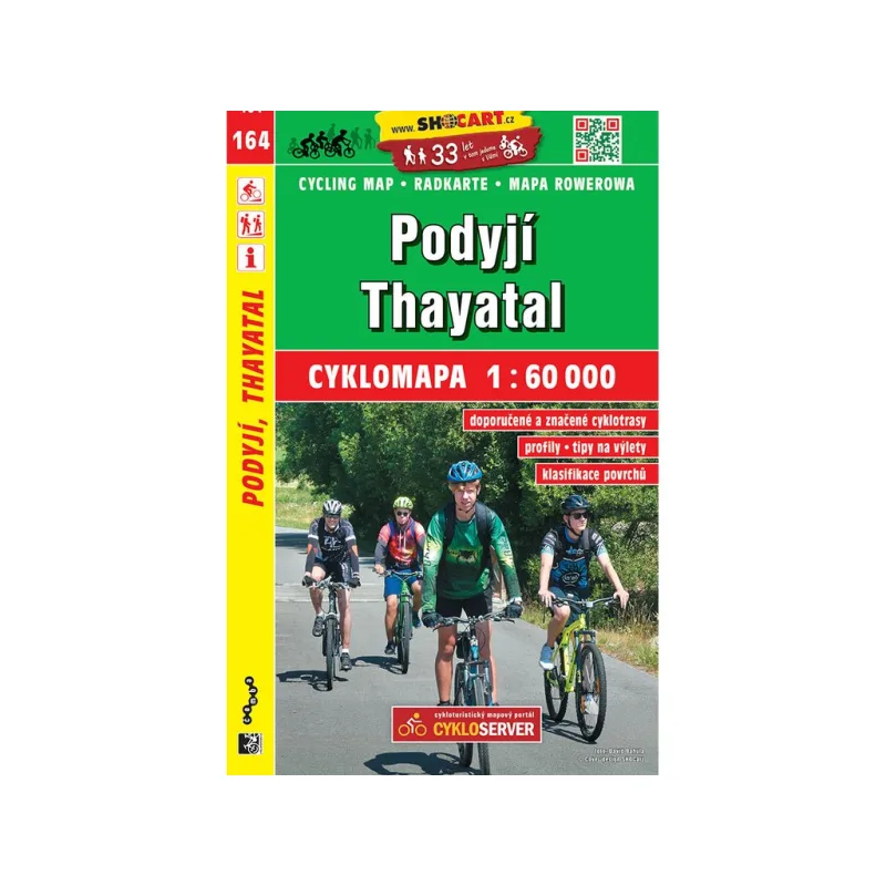 164 Podyjí, Thayatal 1 : 60 000