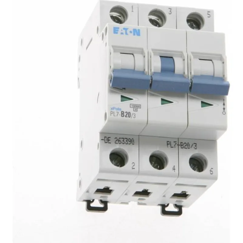 PL7-B20/3 třífázový jistič 10kA Eaton