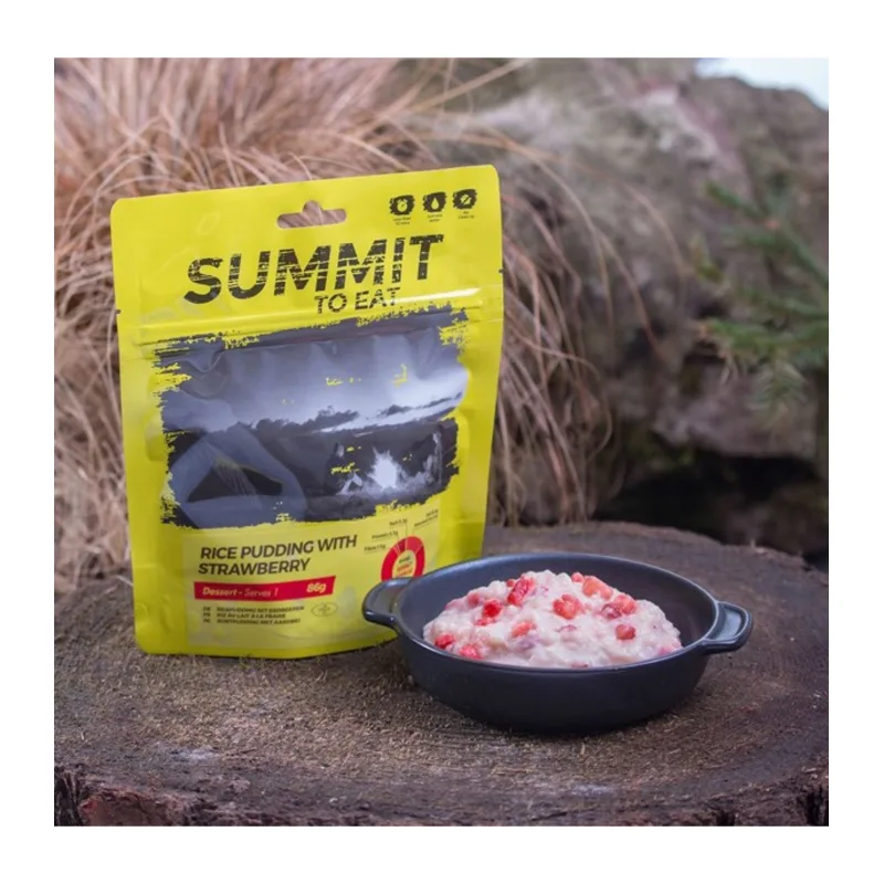Výživa SUMMIT TO EAT RÝŽOVÝ NÁKYP S JAHODAMI 90G