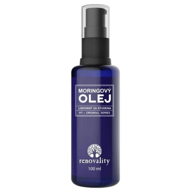 Renovality Moringový olej za studena lisovaný 100 ml