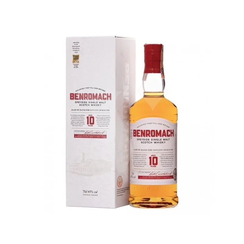 Benromach 10 Y.O. New Edition, GIFT