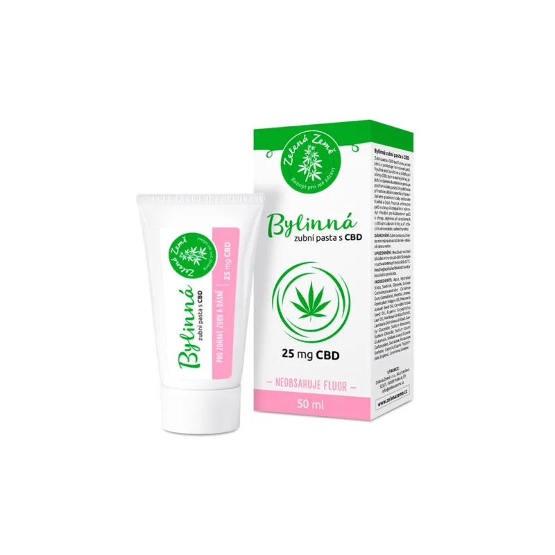 CBD zubná pasta, 50 ml
