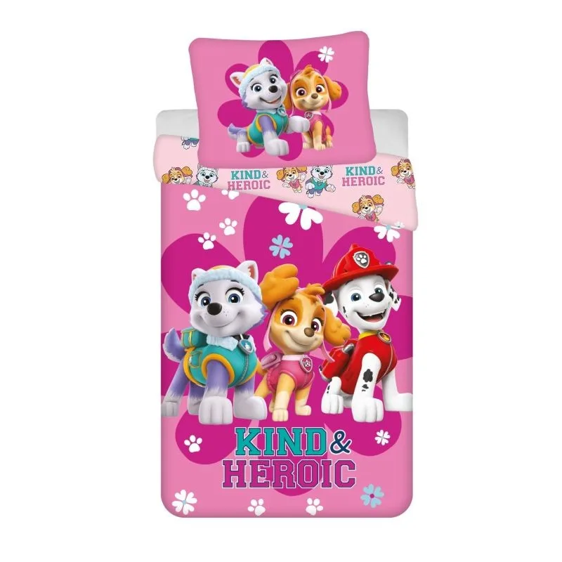 Posteľné obliečky Paw Patrol Pink Girls Skye II
