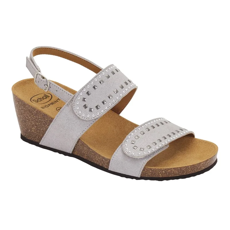 Scholl MICHELLE SANDAL 2.0 šedé dámske zdravotné sandále