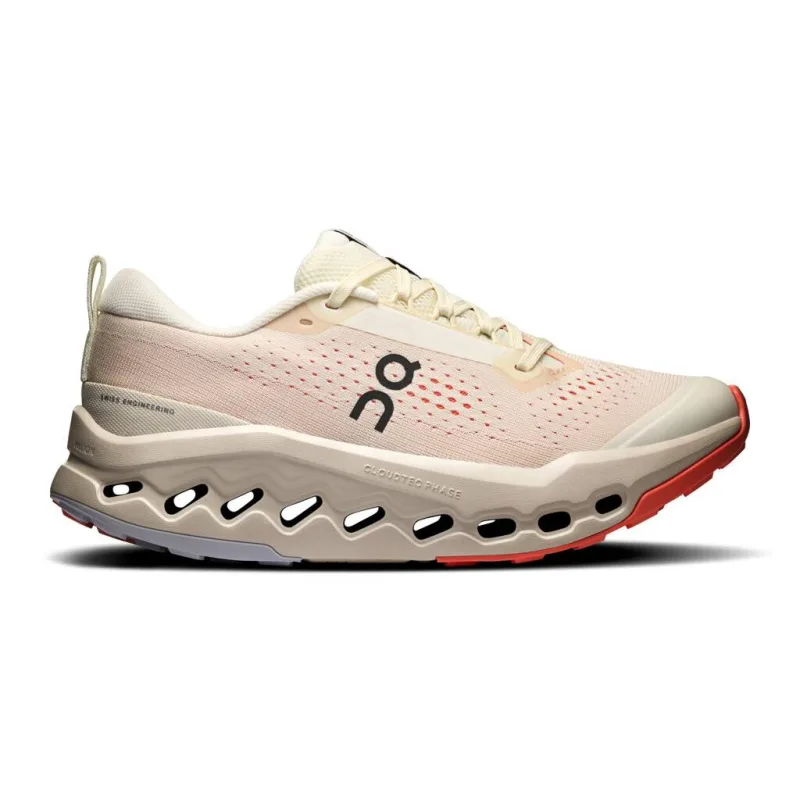 On Cloudsurfer Trail 2 W ivory/salmon