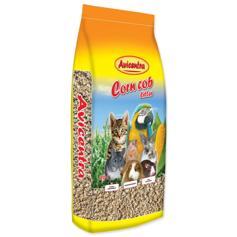 Podstielka AVICENTRA kukuričná jemná 6kg