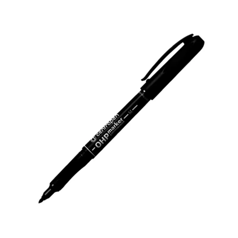 Permanentný fix (popisovač) Centropen 2637, šírka stopy 1 mm, čierny
