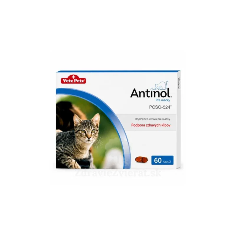 Vetinalis Antinol pre mačky 60 cps.