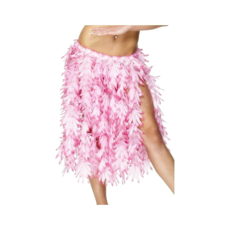 Sukňa - HAWAIIAN HULA LUX - ružová, dĺžka 60 cm, dámska