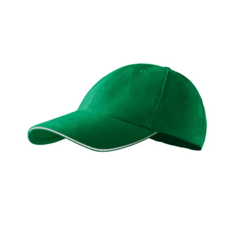 Sandwich 6P - Čiapka unisex (trávová zelená)