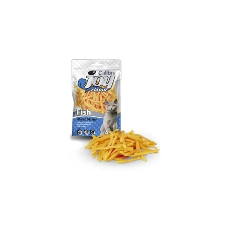 Pamlsok CALIBRA Joy CAT Classic Fish Stripes 70g