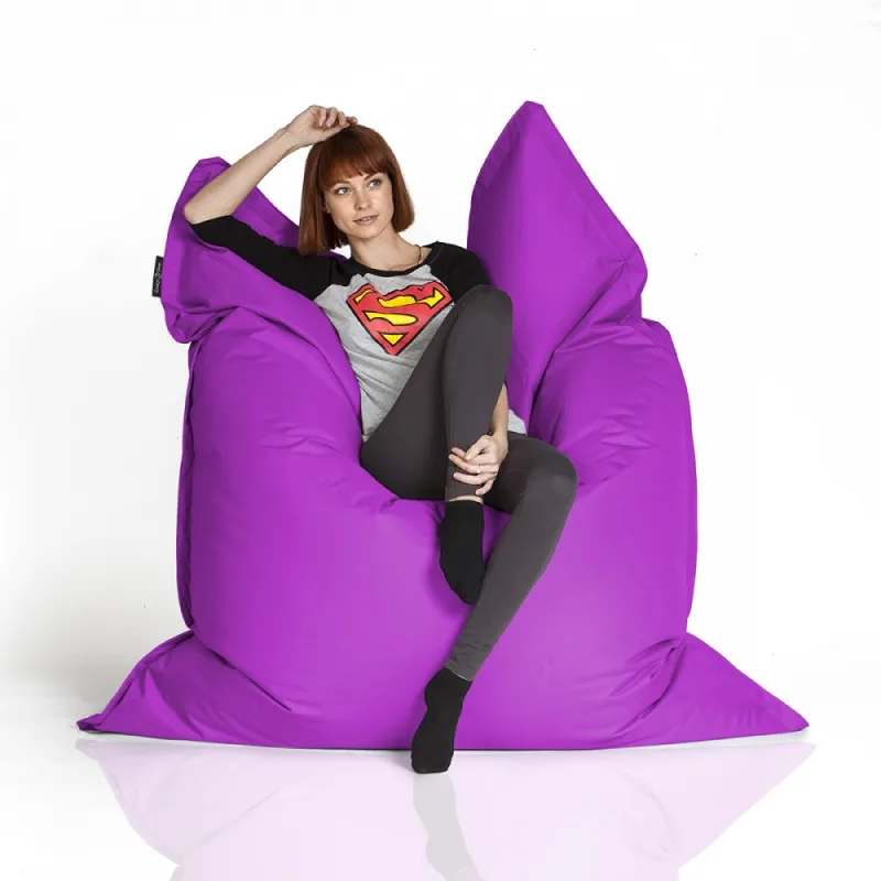CrazyShop Sedací vak Standard 144×180 cm, lila